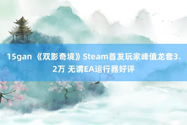 15gan 《双影奇境》Steam首发玩家峰值龙套3.2万 无谓EA运行器好评